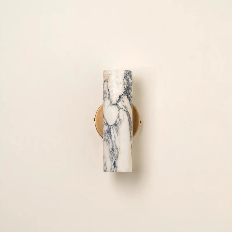 French Marble Crystal Wall Light