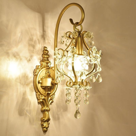 Minimalist Crystal Wall Light / Three Colors