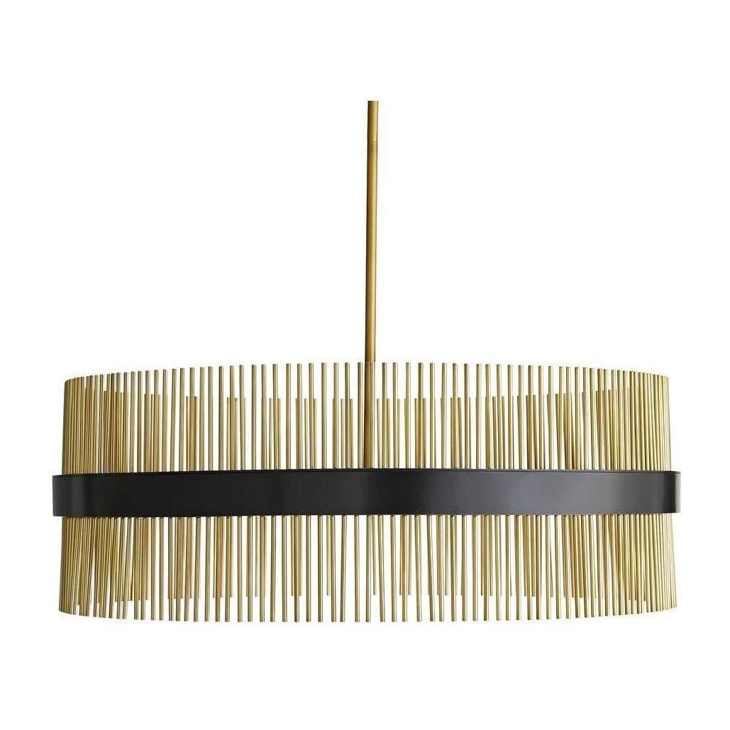 12-Light Steel Tube Chandelier / Default Title