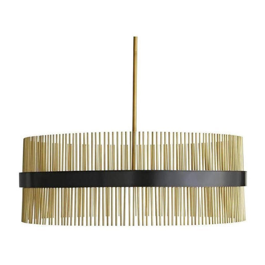 12-Light Steel Tube Chandelier / Default Title