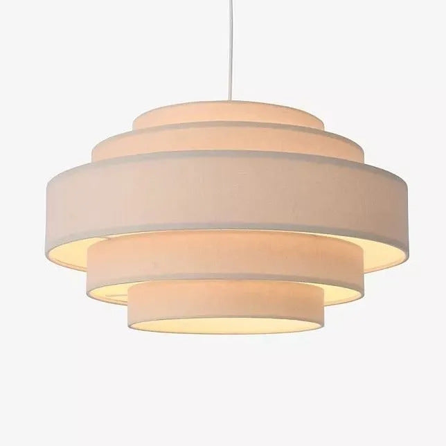 Beige Fabric 50cm Chandelier