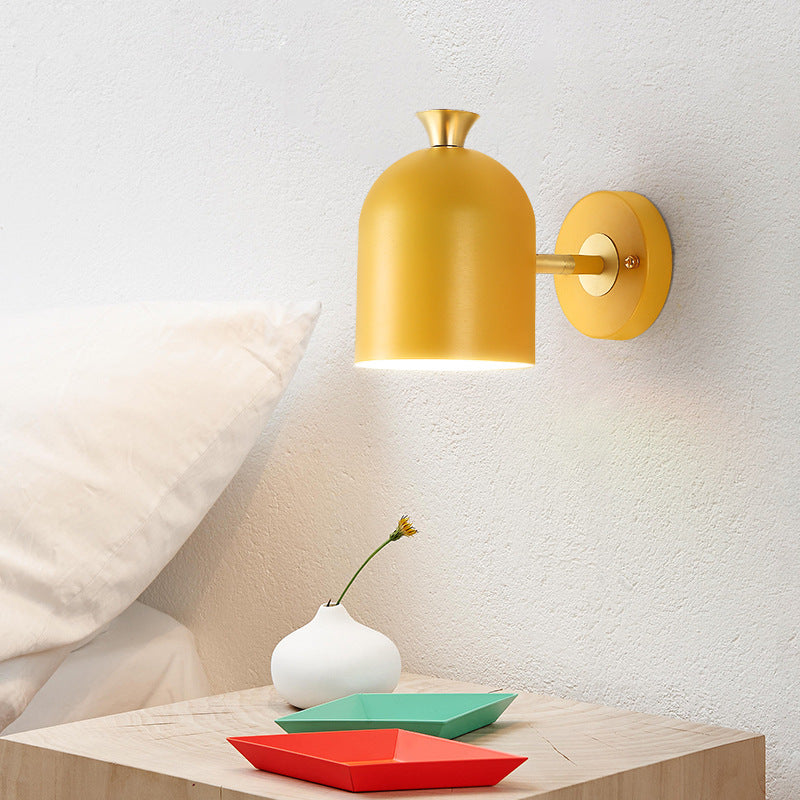 Colourful Aluminium LED Wall Light / Bulb Not Included / Blue