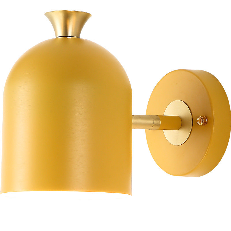 Colourful Aluminium LED Wall Light / Bulb Not Included / Pink