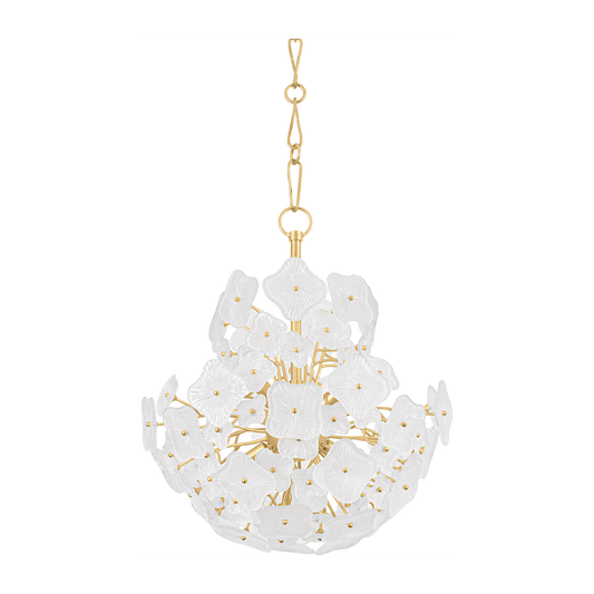 Floral Piastra Glass Empire Chandelier / Default Title
