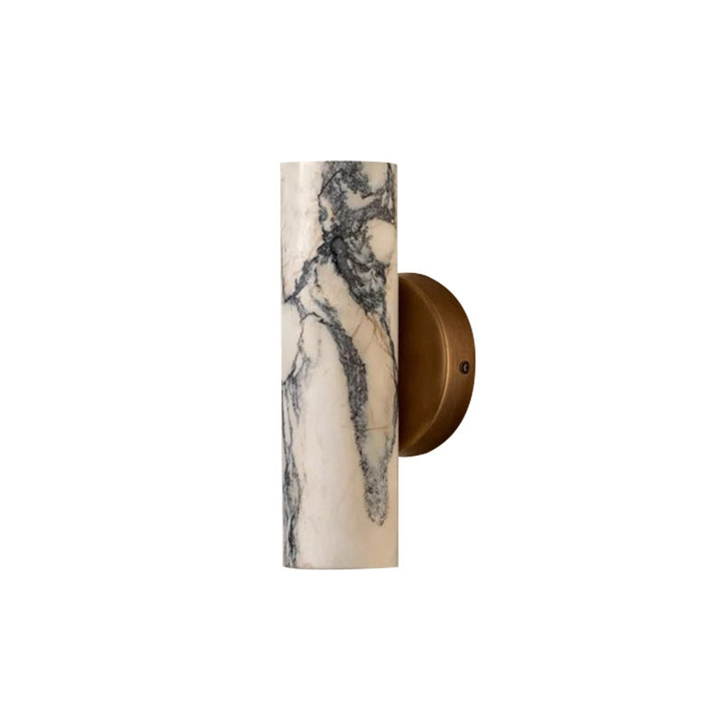 French Marble Crystal Wall Light