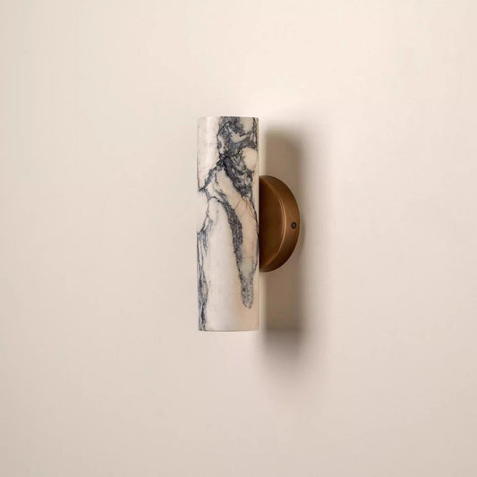 French Marble Crystal Wall Light